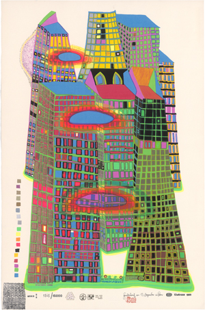 Lot 7314, Auction  125, Hundertwasser, Friedensreich, Good Morning City