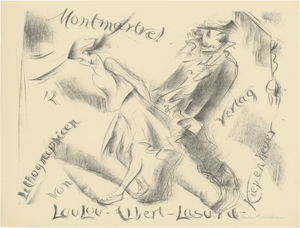 Lot 8000, Auction  125, Albert-Lasard, Lou, Montmartre