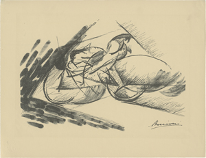 Lot 8015, Auction  125, Boccioni, Umberto, Schnelligkeit