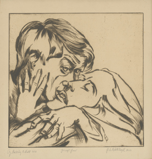 Lot 8016, Auction  125, Böckstiegel, Peter August, Junges Paar