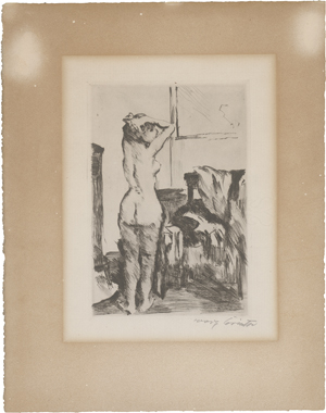 Lot 8030, Auction  125, Corinth, Lovis, Modellstudie