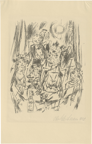 Lot 8051, Auction  125, Gleichmann, Otto, In der Loge