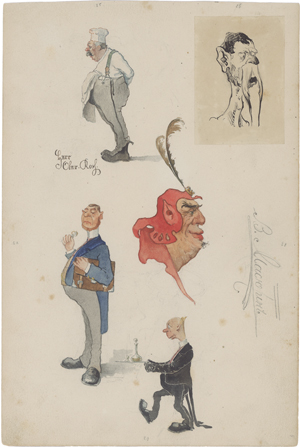 Lot 8125, Auction  125, Masjutin, Wassili Nikolajewitsch, Köpfe