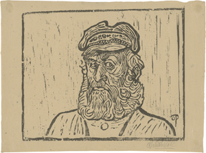 Lot 8144, Auction  125, Pankok, Otto, Selbst mit Mütze