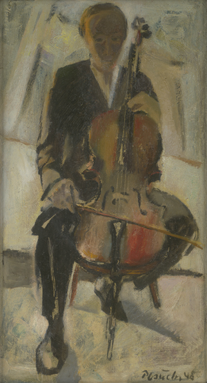 Lot 8148, Auction  125, Planck, Willy, Cellospieler