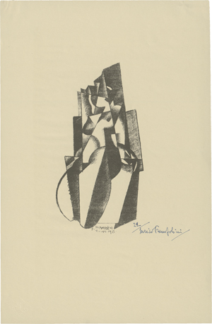 Lot 8153, Auction  125, Prampolini, Enrico, Figur in Bewegung