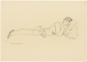 Lot 8197, Auction  125, Weinhold, Kurt, Liegende