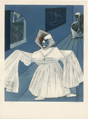 Lot 8277, Auction  125, Ernst, Max - nach, Sign for a school for pirates