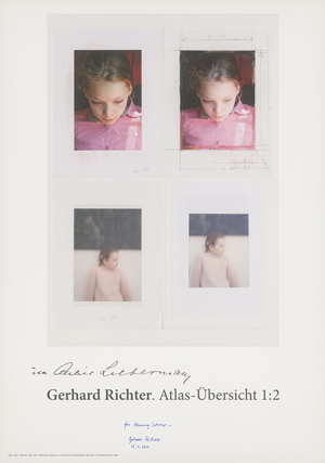 Lot 8398, Auction  125, Richter, Gerhard, Künstlerplakat "Atlas Übersicht 1:2"