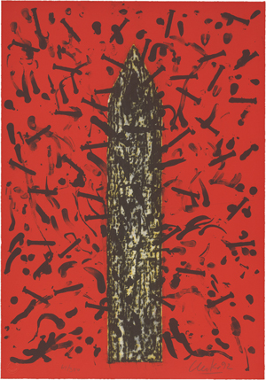 Lot 8423, Auction  125, Uecker, Günther, Der Turm von St. Michaelis