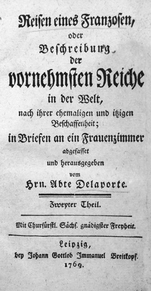 Lot 7, Auction  126, Delaporte, Joseph, Reisen eines Franzosen