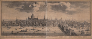 Lot 116, Auction  126, Kip, Johannes, La Ville de Londres. Prospectus Londinensis