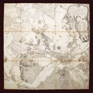 Lot 240, Auction  126, Schleuen, Johann David, Plan von der so genannten Insel Potsdam nebst den umliegenden Gegenden