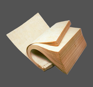 Lot 507, Auction  126, Blankobuch, Album mit 85 Vacat-Blättern aus handgeschöpftem Büttenpapier