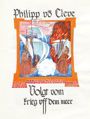 Lot 1057, Auction  126, Philipp von Cleve, Volgt vom krieg uff dem meer. 