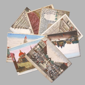 Los 1242 - Guckkastenblätter - Sammlung von 30 kolorierten Kupferstichen - 2 - thumb