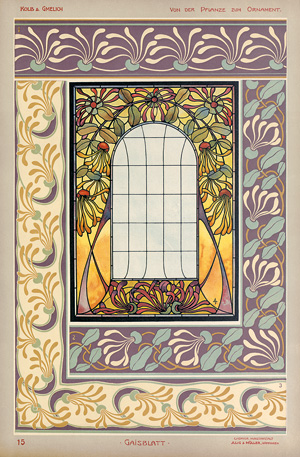 Lot 1245, Auction  126, Kolb, Gustav, Von der Pflanze zum Ornament