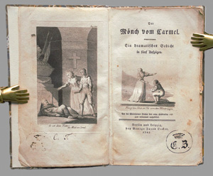 Lot 2016, Auction  126, Dalberg, Wolfgang Heribert von, Der Mönch vom Carmel