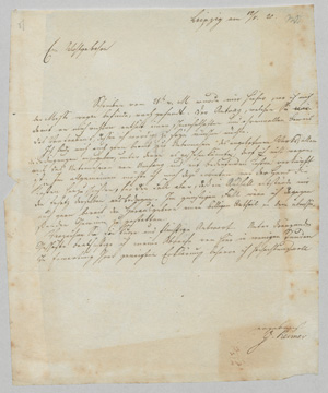 Lot 2537, Auction  126, Reimer, Georg, 2 eigenhändige Briefe an Wilhelm Dorow in Bonn. 1820-1821