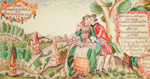 Lot 2541, Auction  126, Stammbuch, des Johann Christian Nicolai aus Oschatz. 1770-1813