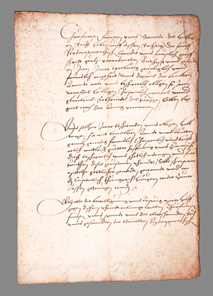 Lot 2589, Auction  126, Jonas, Jakob von, Reichstagsbeschluß zum Türken-Einfall. 1544