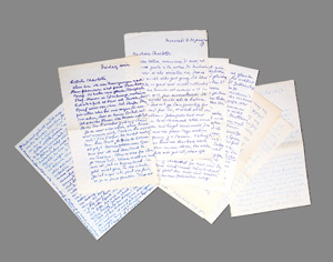 Lot 2606, Auction  126, Balthus., 6 Briefe an Charlotte Wolff. 1957