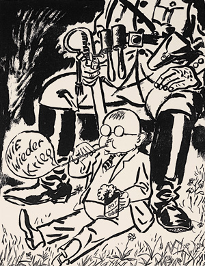 Lot 3141, Auction  126, Grosz, George, Das neue Gesicht der herrschenden Klasse. Berlin, Malik, 1930