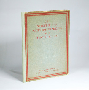 Lot 3290, Auction  126, Kulka, Georg, Der Stiefbruder. Aufzeichnung und Lyrik. Wien 1920