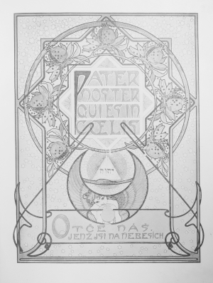 Los 3318 - Mucha, Alfons - Otcenas. Prag, Graphische Gesellschaft, um 1900 - 3 - thumb