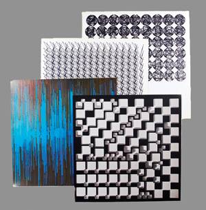 Lot 3321, Auction  126, Nees, Georg, Computergrafik Computerplastik. 10 Computergrafiken. 1970