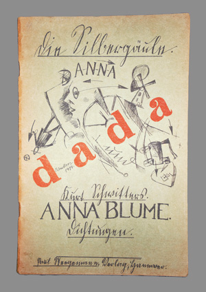 Lot 3366, Auction  126, Schwitters, Kurt, Anna Blume. 6.-10. Tsd. Hannover, Paul Steegemann, 1919