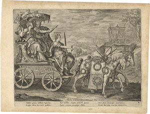 Lot 5066, Auction  126, Collaert, Adriaen, Die göttliche Bestimmung der drei Stände