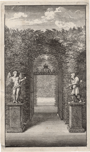 Los 5157 - Leclerc, Sebastien - Plan du Labirinthe de Versailles - 1 - thumb