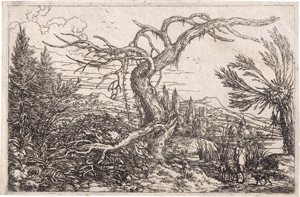 Lot 5243, Auction  126, Umbach, Jonas, Die Landschaft mit dem dürren Baum