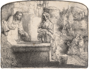 Lot 5667, Auction  126, Rembrandt Harmensz. van Rijn, Christus und die Samariterin