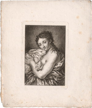 Los 5714 - Weiss, Bartholomäus Ignaz - Studienblatt mit sechs Köpfen - 0 - thumb