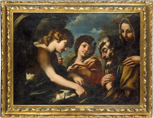 Los 6010 - Emilianisch - 2. Hälfte 17. Jh. Die Heimkehr des Tobias - 1 - thumb