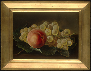 Los 6050 - Jensen, Johan Laurentz - zugeschrieben - Früchtestillleben mit Pfirsich und Trauben - 1 - thumb