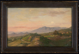 Los 6069 - Blaas, Carl von - Blick über die römische Campagna mit den Albaner Bergen - 1 - thumb