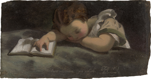 Lot 6073, Auction  126, Thiersch, Ludwig, Die Tochter des Künstlers, schlafend