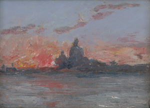 Lot 6131, Auction  126, Gorbatoff, Konstantin, Venedig im Sonnenuntergang