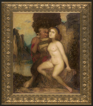 Los 6188 - Frey-Moock, Adolf - "Liebeserwachen" - Pan und Nymphe - 1 - thumb