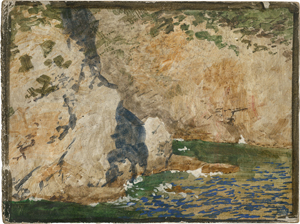 Lot 6745, Auction  126, Rothaug, Alexander, Felsige Küste Im Sonnenlicht