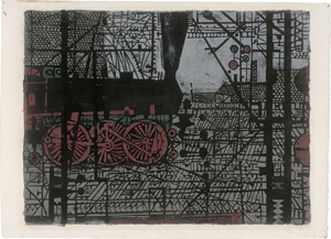 Lot 7166, Auction  126, Janssen, Horst, Eisenbahn