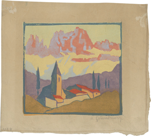Lot 8119, Auction  126, Gurschner, Herbert, St. Zyprian mit Rosengarten