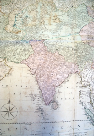 Los 1 - Bowles, Henry Carington - New Four-sheet-Map Atlas of the World displayed - 12 - thumb