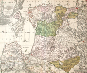 Los 161 - Lotter, Tobias Conrad - Livoniae et Curlandiae Ducatus cum insulis adjacentibus - 0 - thumb