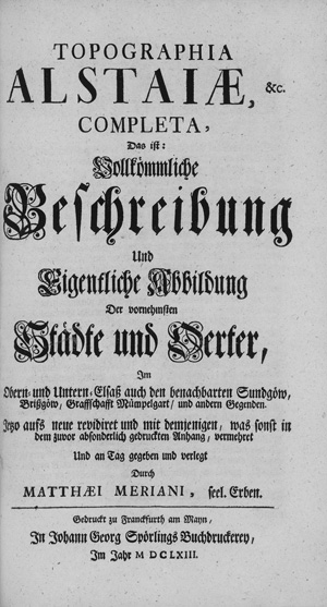 Los 165 - Merian, Matthäus - Sammelband mit 3 Topographien - 1 - thumb