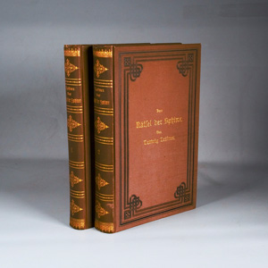 Los 411 - Laistner, Ludwig - Das Rätsel der Sphinx. Berlin, Wilhelm Hertz, 1889 - 0 - thumb