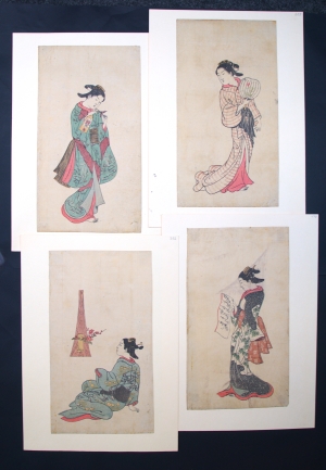 Los 651 - Sukenobu, Nishikawa - Ehon no bijin no Asakayama - 5 - thumb